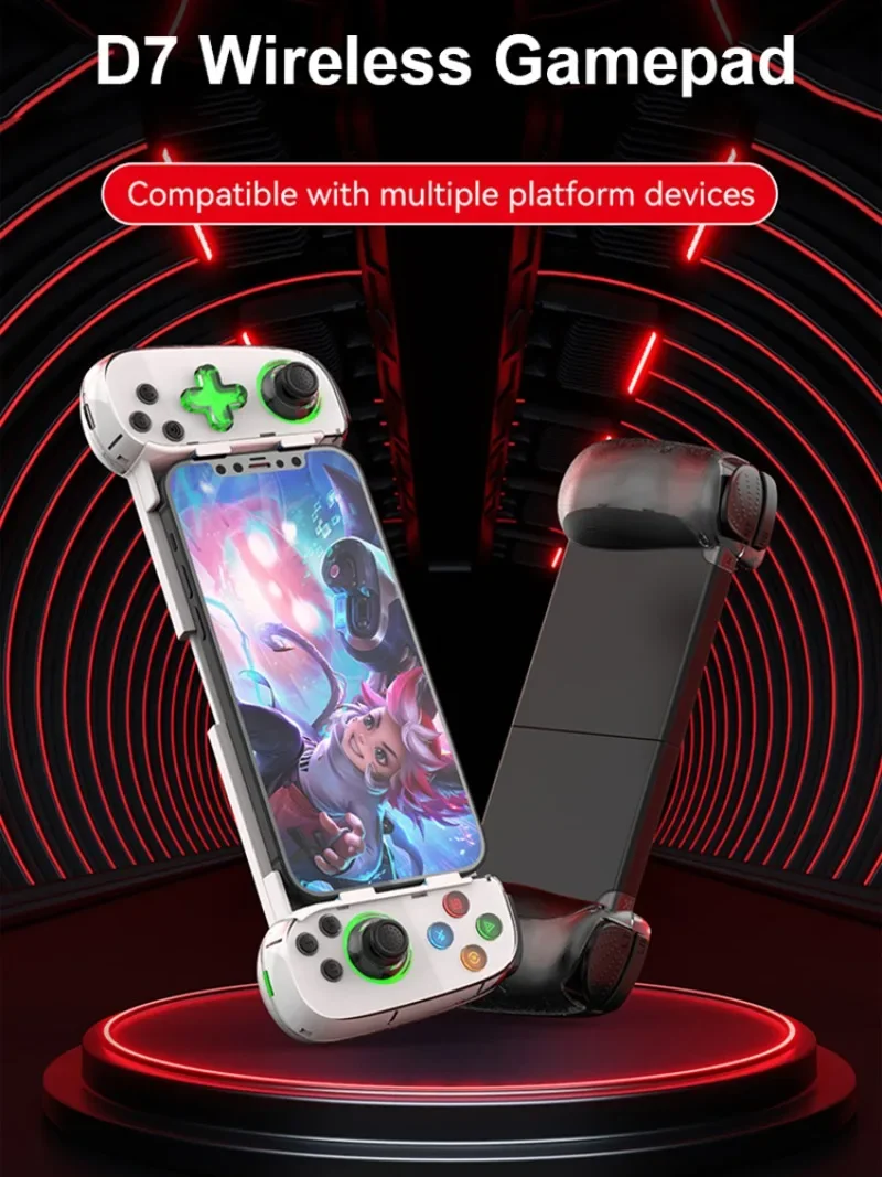 D7 BT5.0 Wireless Gamepad for Android IOS with Six-axis Somatosensory V3 Directly Connects To Switch Console Controller Joystick