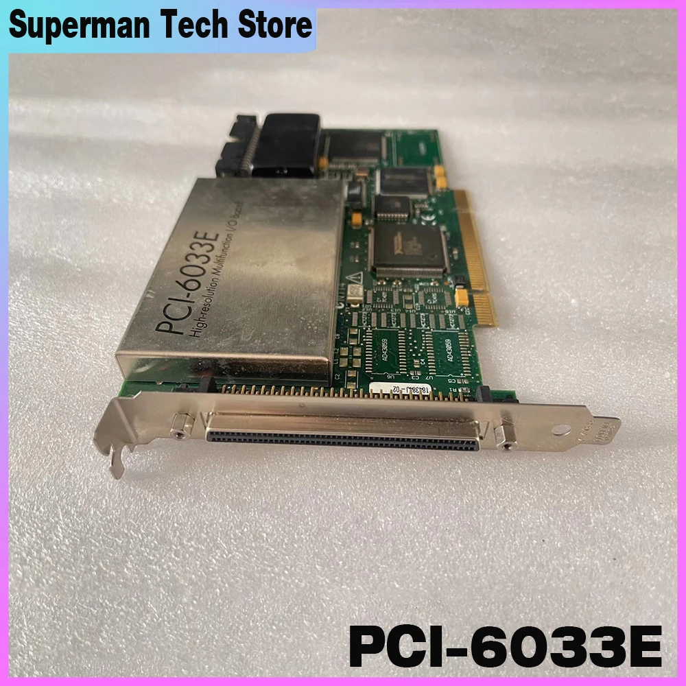 PCI-6033E For NI High resolution Multifujnction I/O board