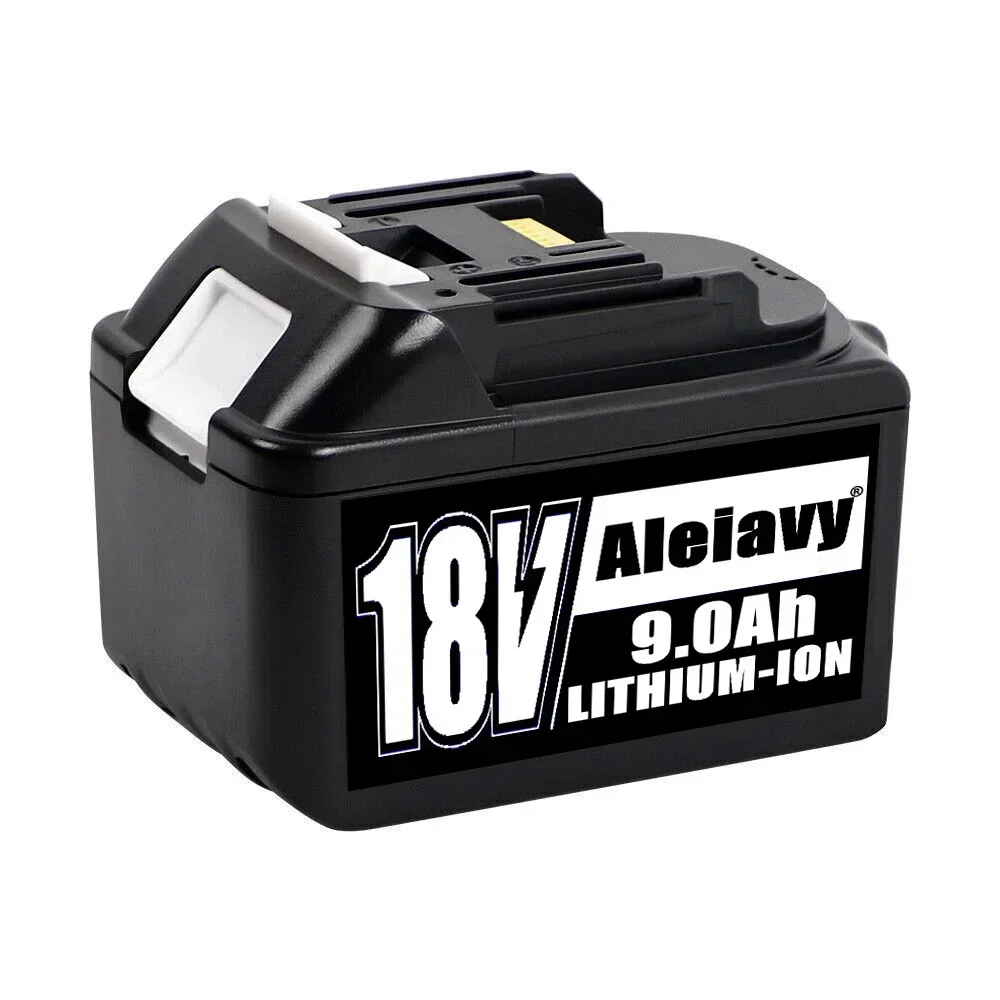 Aleaivy BL1860 Rechargeable Battery 18 V 9.0Ah Lithium Battery for Makita 18v Battery BL1840 BL1850 BL1830 BL1860B 3.0Ah 6.0Ah