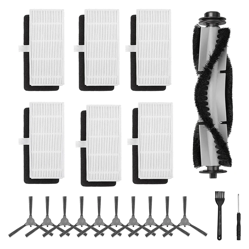 

Replacement Parts Kit Roller Brush HEPA Filters For Coredy R3500 R3500S R550 R650 R600 R700 Robot Vacuum Accessories