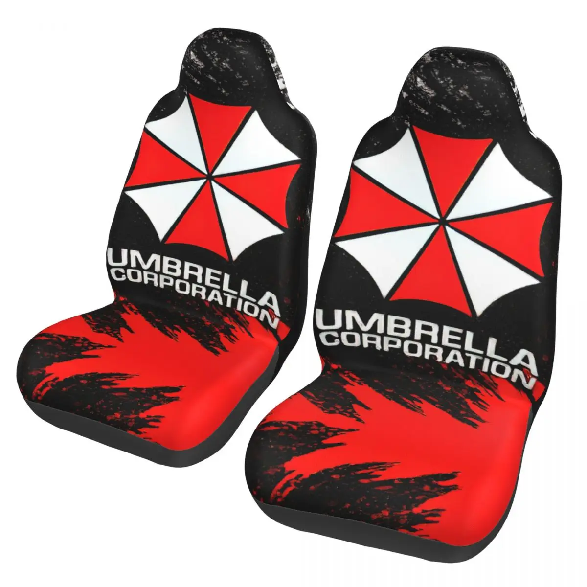 Resident Umbrella Corps Eviled Universal Car Seat Cover Four Seasons For SUV Military Police Seat Covers Fiber Seat Protector