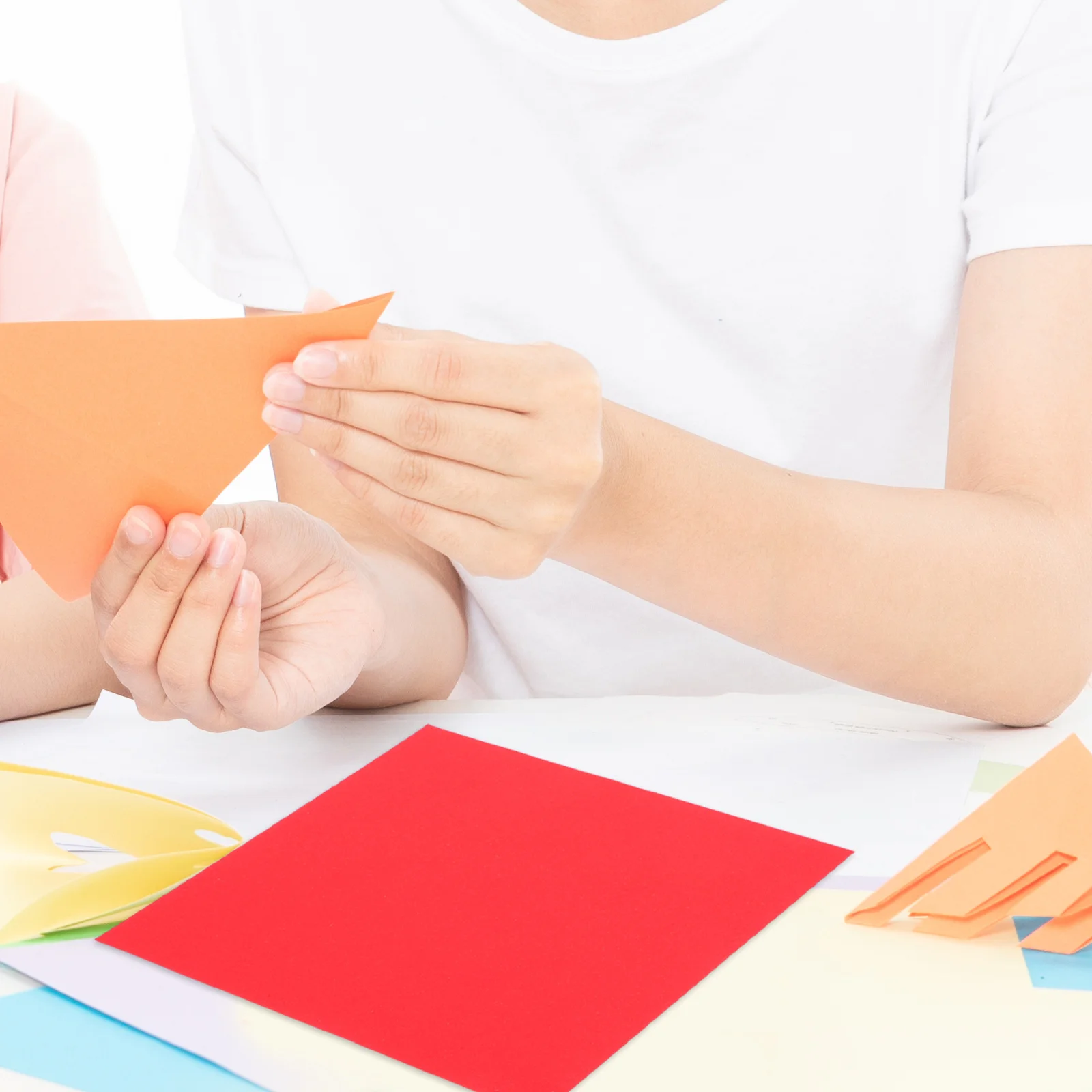 200 ورقة من ورق اوريغامي مزدوج الجوانب مربعة الشكل مصنوعة يدويًا قابلة للطي لمشاريع فنية ذاتية الصنع وديكورات حفلات المدرسة #3