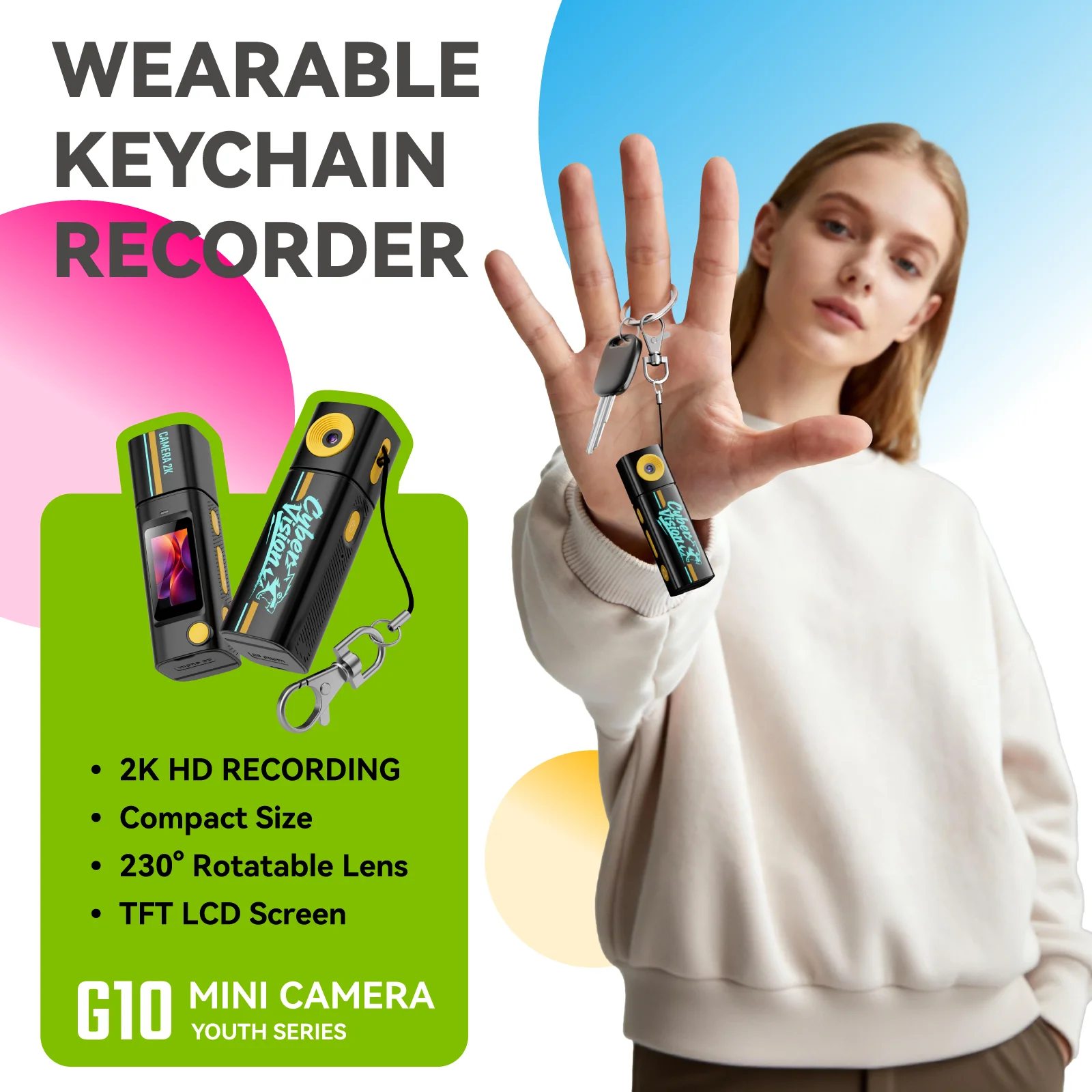G10 2K HD Retro Mini Anahtarlı - Photography Blog incelemesi ve fiyatı