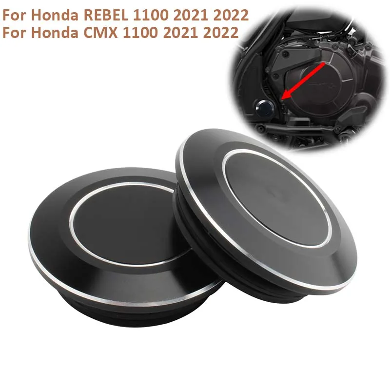 

CMX1100 Pair Motorcycle Frame Hole Cover Caps Plug Frame Cap For Honda REBEL 1100 2020 2021 CMX 1100