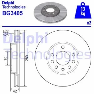 Store code: b3405 inner ten brake disc 5 wheel bolt ASTRA G ASTRA H CORSA C MERIVA A