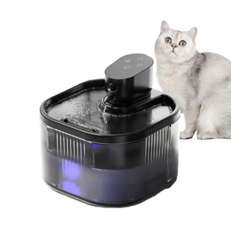 

Cat Water Fountain Automatic Pet Water Dispenser Smart Cat Fountain Quiet Infrared Sensor Fountain