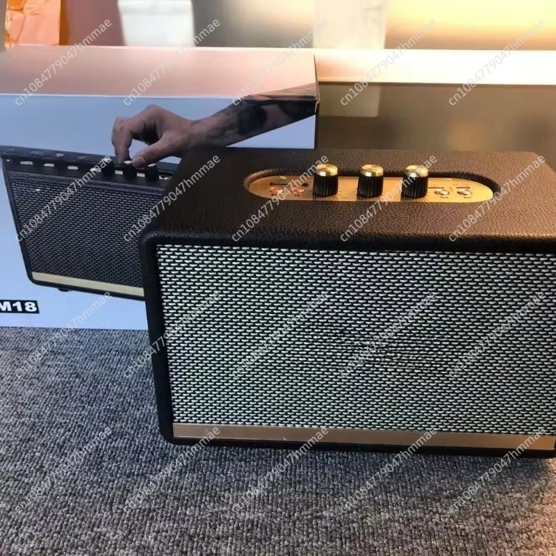 haut-parleur-bluetooth-domestique-m18-modele-de-bureau-rock-retro-grand-volume