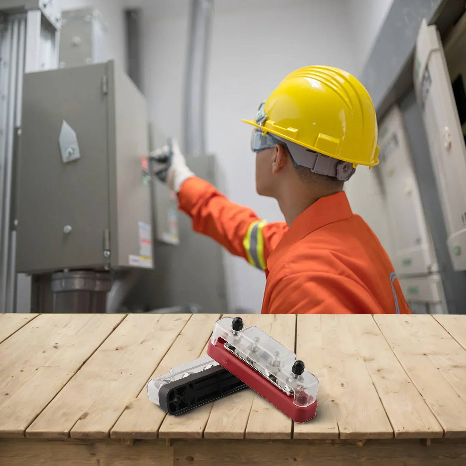 

Electrical System Consolidation Bus Bar 12V-48V Bus Bar Easy Installation Flame Retardant Insulation For Boats For Cars