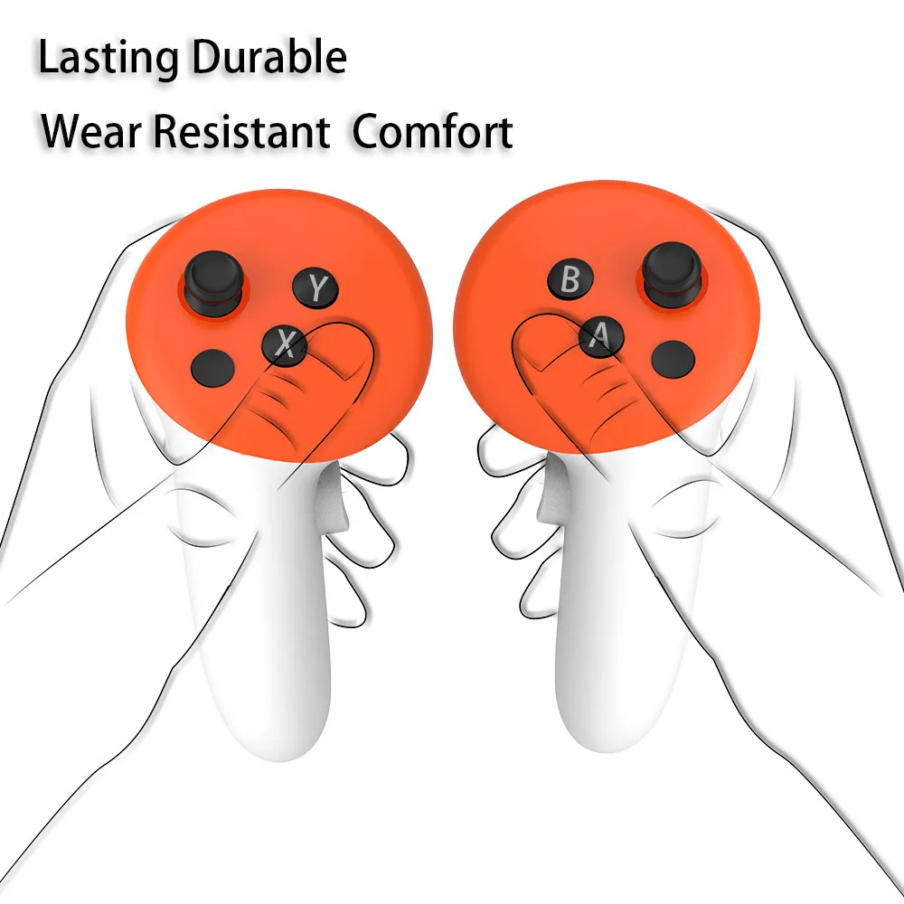 1Set Handle Cover Left Right Controller Protection sleeve For Meta Quest 3 Controller Cover Case Relacement Accessories