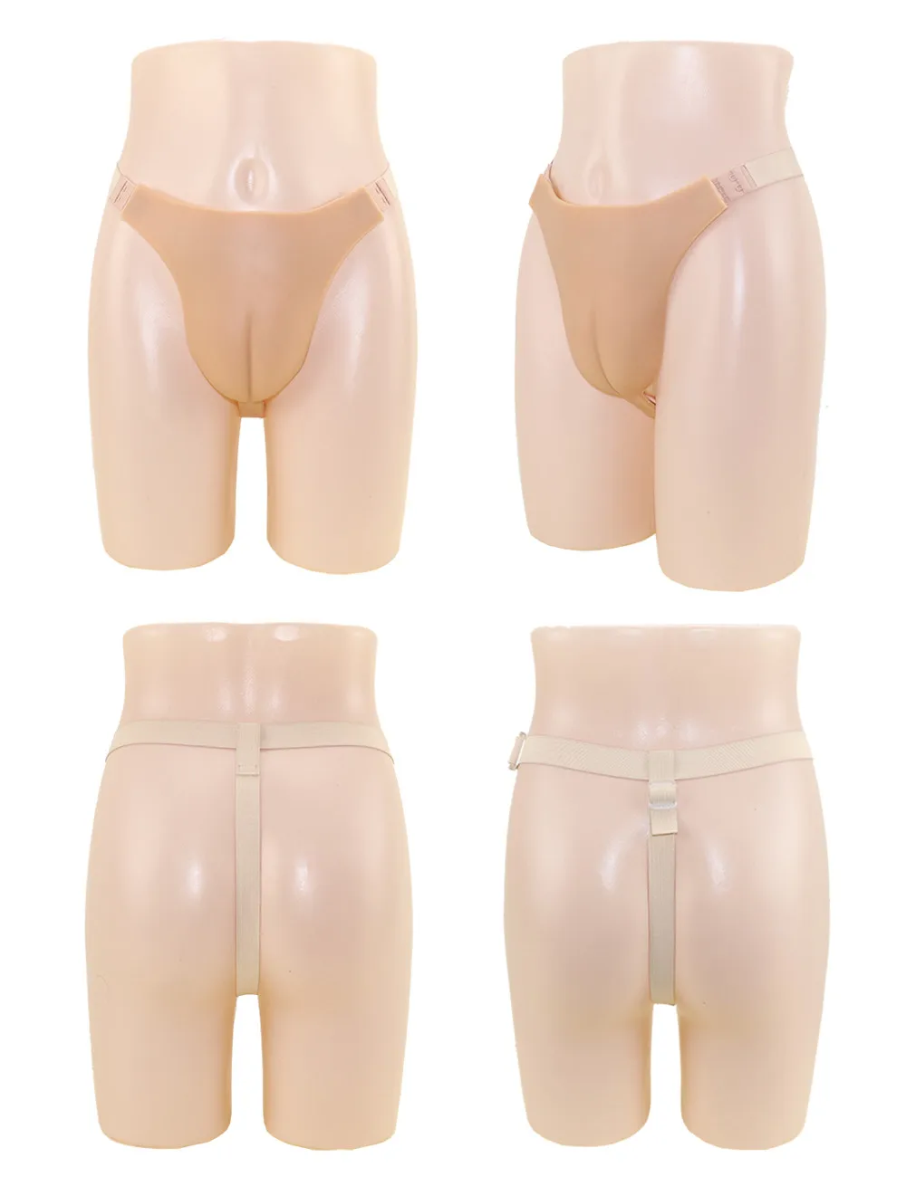 Crossdressing Male to Female Camel Toe Panty Silicone Hiding Gaff Pussies Fake Vagina Pad Shemale Pussy Transgender Crossdresse