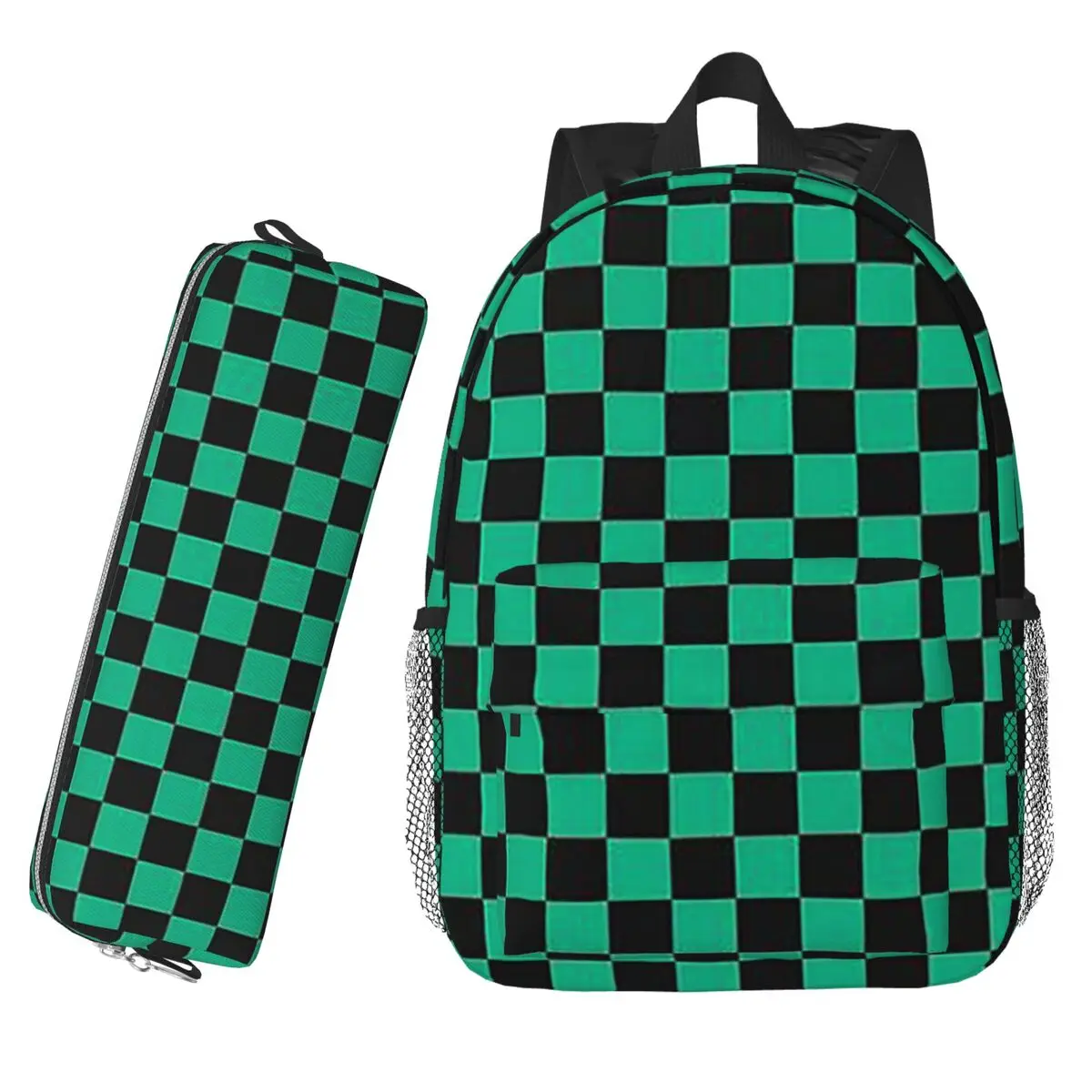 

Nezuko Kimono Demon Slayer Kimetsu No Yaiba Anime Backpack Hot Sale Daypack Boys Girls BookBag Children School Bag Pencil Case
