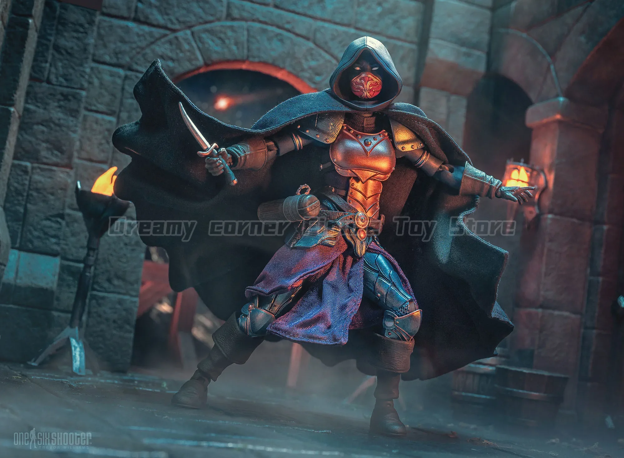 【In Stock】Original Four Horsemen Studios Mythic Legions Rising Sons Manisha Cinderhorn 1/12 Action Figure Collection Model Gif