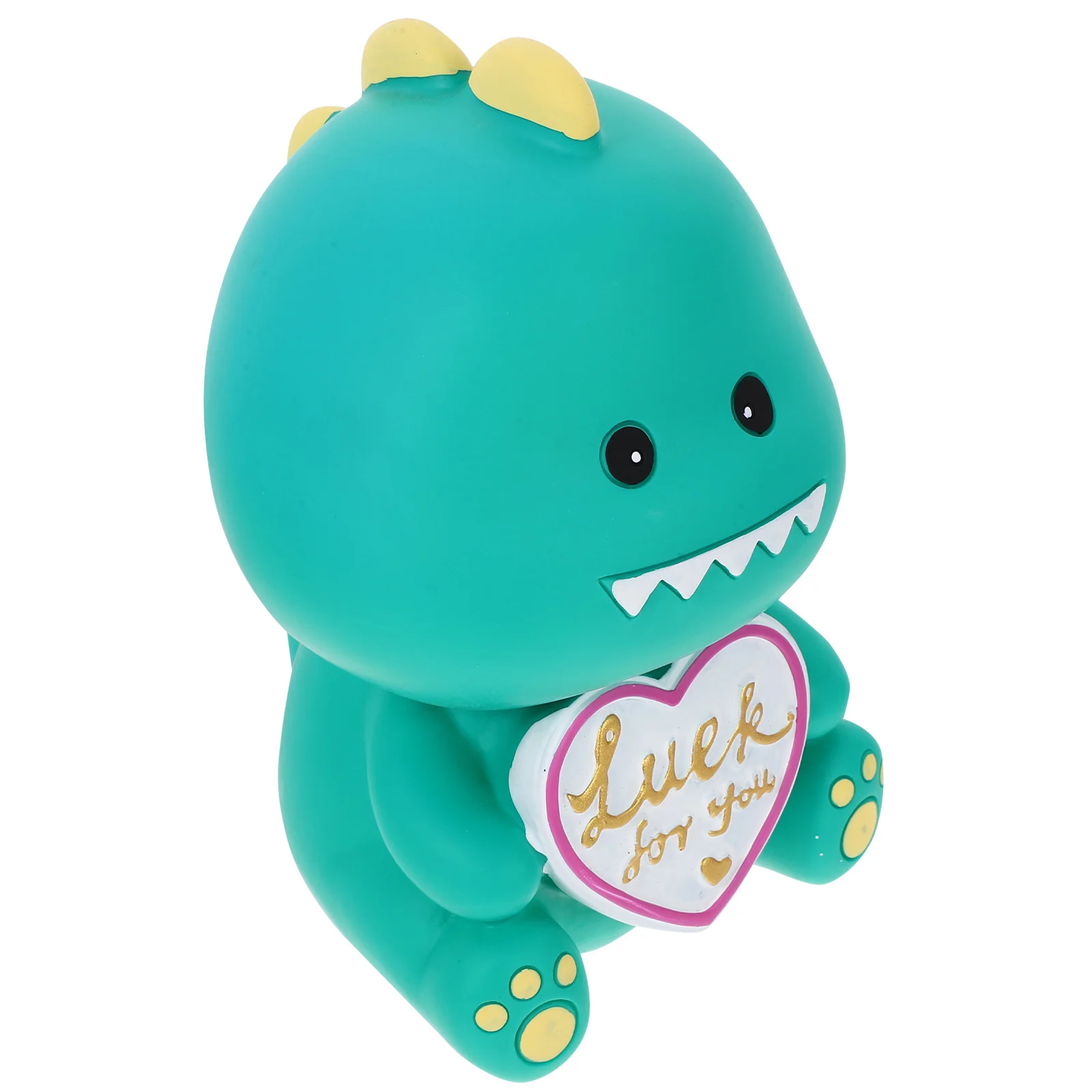Hucha con forma de dinosaurio, bote de dinero de vinilo para niños y adultos, regalo de cumpleaños y Navidad, tarro de ahorro de monedas, decoración del hogar, cerdito decorativo