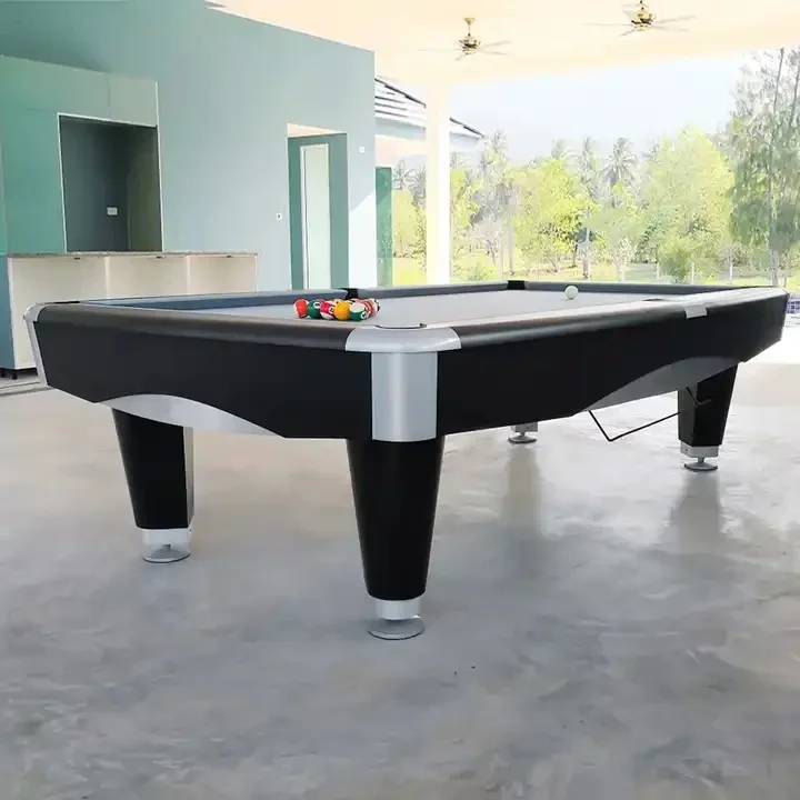 Household billiard table beautiful, strong and durable Chinese black eight billiard table commercial American standard billiard