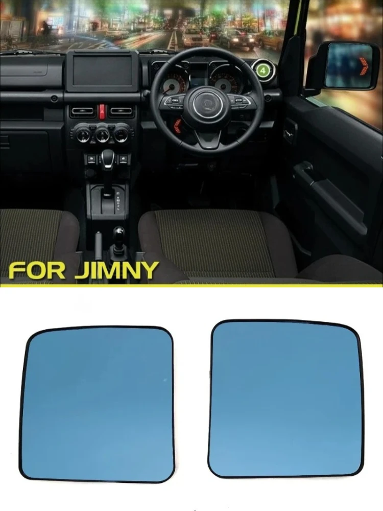 For Suzuki Jimny JB64 JB74 219-2026 Car Rear View Mirror Heated Wide Angle Anti-Fog w/ Turn Signal Rearview Mirror Accessories