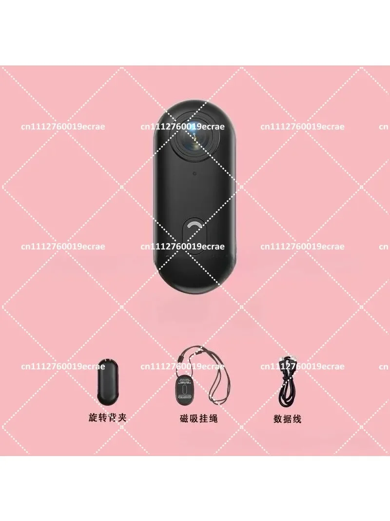 4K 128GB UHD Mini Body Camera Wearable Action Cam, Thumb Size Hands Free Recording Portable Body Worn Camera
