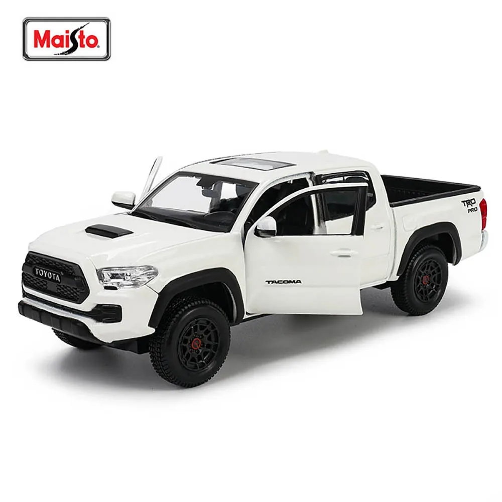 Maisto 1:27 2023 Toyota Tacoma TRD Pro car model die-casting static precision model collection gift toy tide play