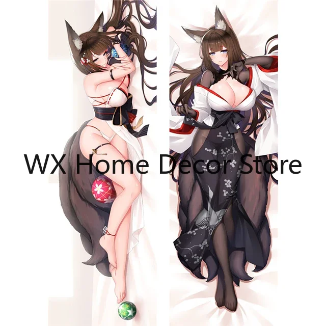 

New Style Azur Lane Dakimakura Akagi Cosplay Anime Loli Kawaii Hing Body Otaku Pillowcase Sexy Backrest Bed Pillow