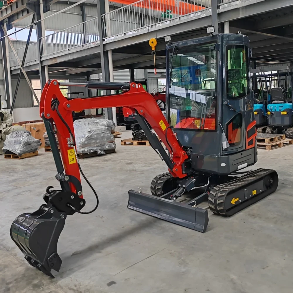 Factory Price Kubota Small Mini Digger bagger 1ton 2ton Excavator 3.5ton mini pelle crawler mini excavator with EPA CE EURO 5