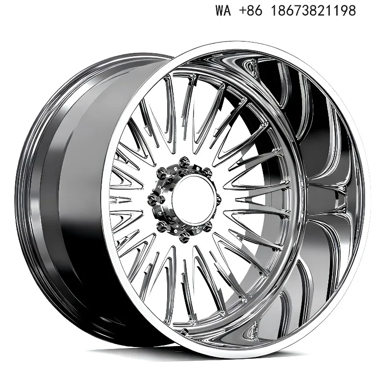 Luxury Forged Alloy Rims Riveted Deep Lip Aluminum Alloy For Rolls Royce For Porsche For BMW 22-28 KF097 6x135 8x170 Chrome