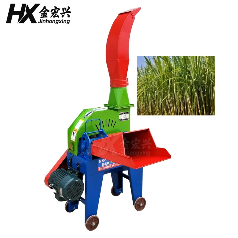 Dual Purpose Electric Chaff Cutter Machine for Goat & Sheep Feed Processing
