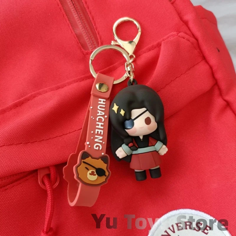 Tian Guan Ci Fu Tgcf Xie Lian Hua Cheng Bl Zachte Anime Figuur Lijm Sleutelhanger Telefoon Sleutelhanger Auto Rugzak Hanger Cosplay Cadeau Speelgoed