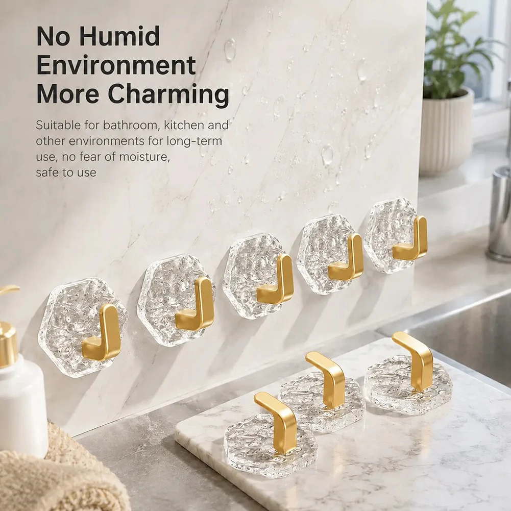 10/20/30 Pcs Affordable Hook,Self-Adhesive Heavy Duty Hooks For Coats.No Drill Clear Stickys Wall Hook For Home Kitchen Bathroom