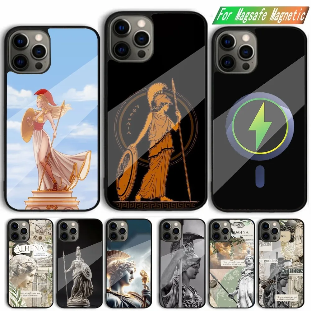 

Abstract Greek Mythology Athena Phone Case For iPhone 15,14,13,12,11,Plus,Pro,Max Mini Magsafe Magnetic Wireless Charging