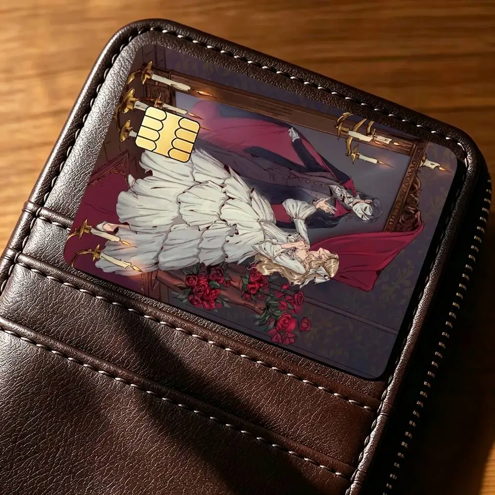 T-The Phantom of the Opera Musical Credit Card HD Stickers Small Chip Waterproof Sticker Game Card Decal Gift