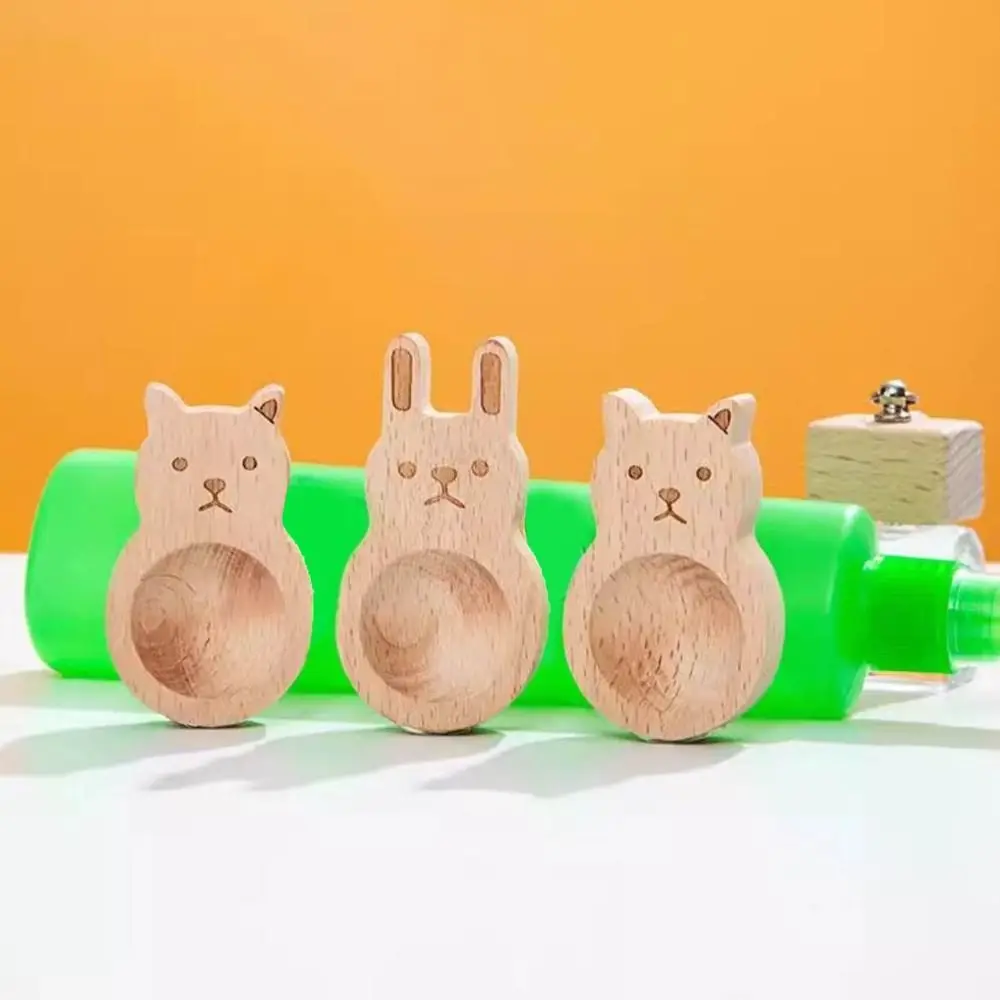 Eco-Friendly Wooden Aromatherapy Diffuser Refreshing Air Fragrance Diffused Wooden Diffuser Bear/Rabbit/Elephant Shape