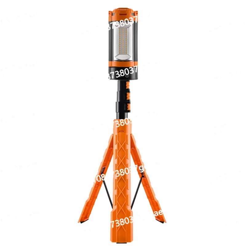 

Retractable folding rechargeable camping light outdoor lighting, highlight led camping light with bracket