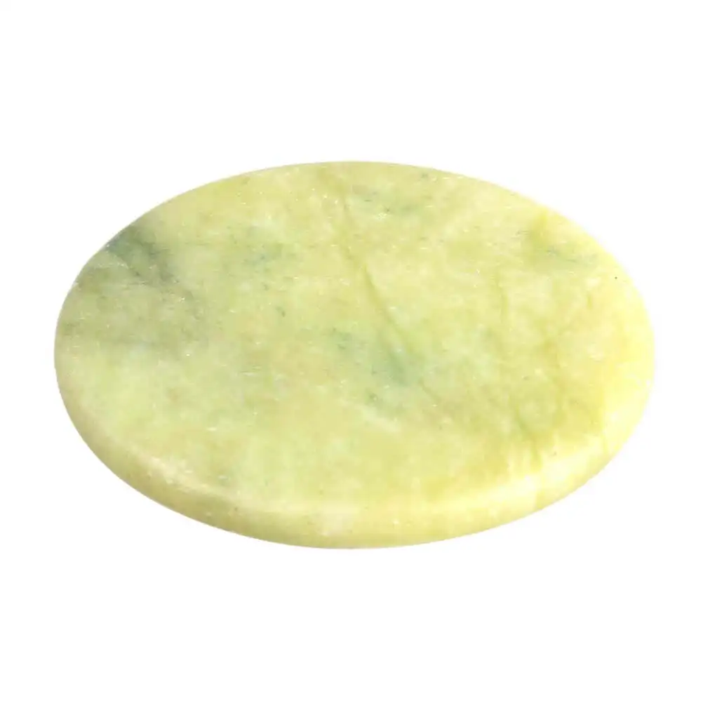 Round Jade Stone Glue Pallet for Eyelash Extensions Keeps Adhesive Longer Reduces Waste extension Tools