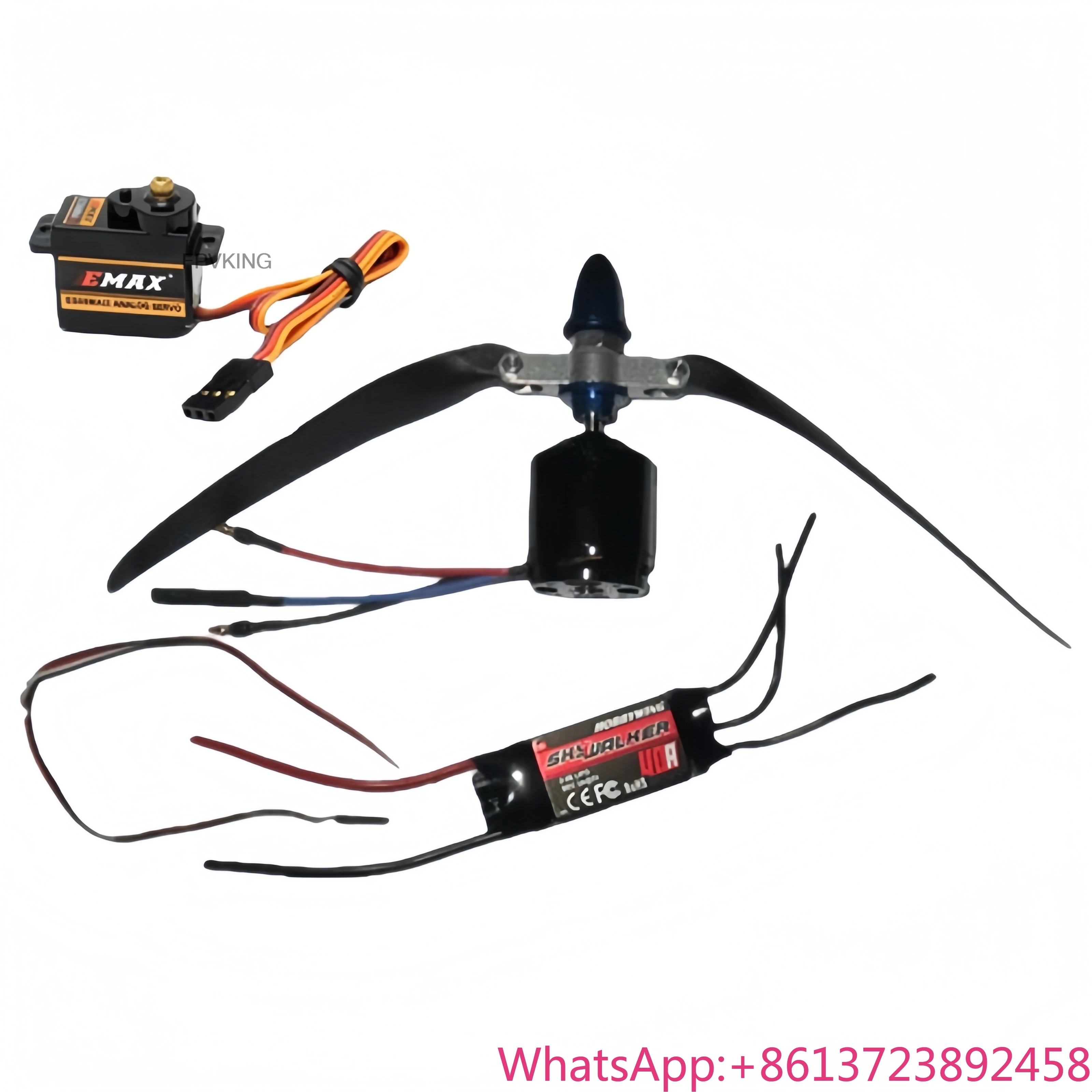 

Skywalker X8 X7 Flying Wing Power Combo 12x6 Folding propeller + AX2820C Motor + 60A ESC + ES08MA Servos