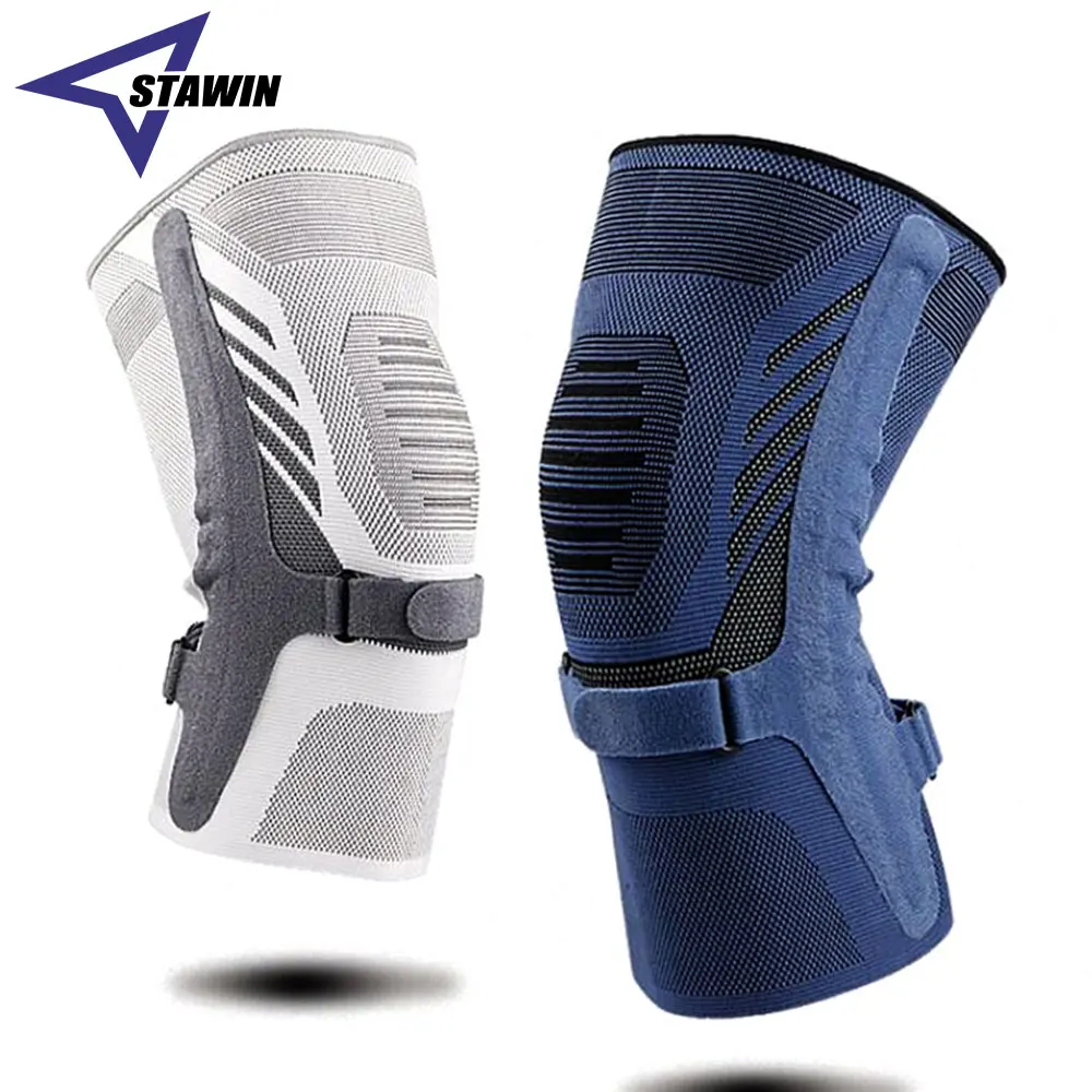 Sports Knee Pads for Gym Men Women Pressurized Elastic Knee Support Fitness Volleyball Joint Pain Orthopedic Compression Kneepad