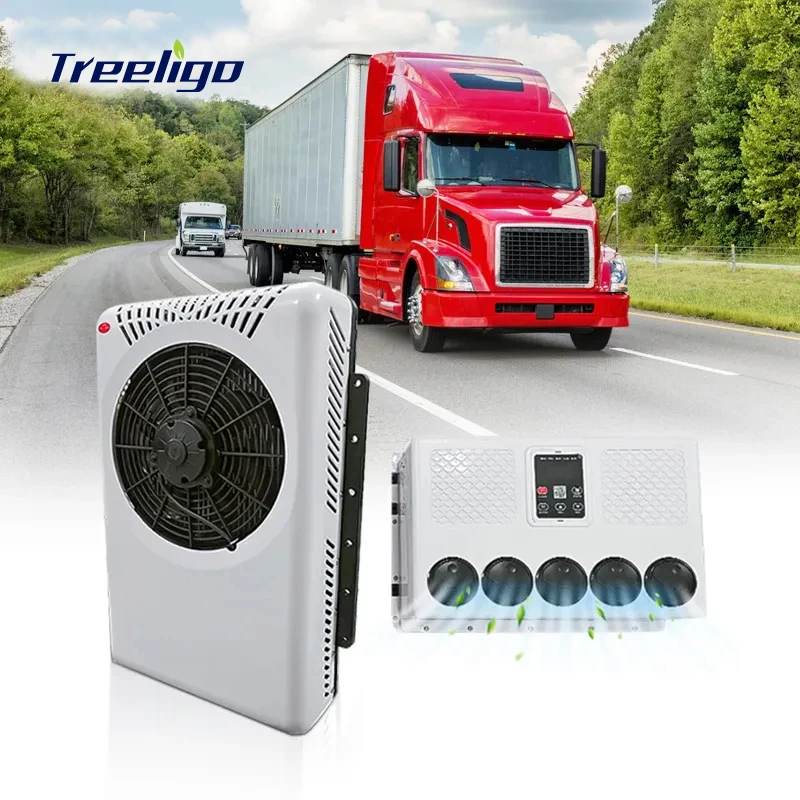 

universal 12 volt 24v Truck RV caravan tractor Split excavator air conditioning Air Conditioning car electric Air Conditioner