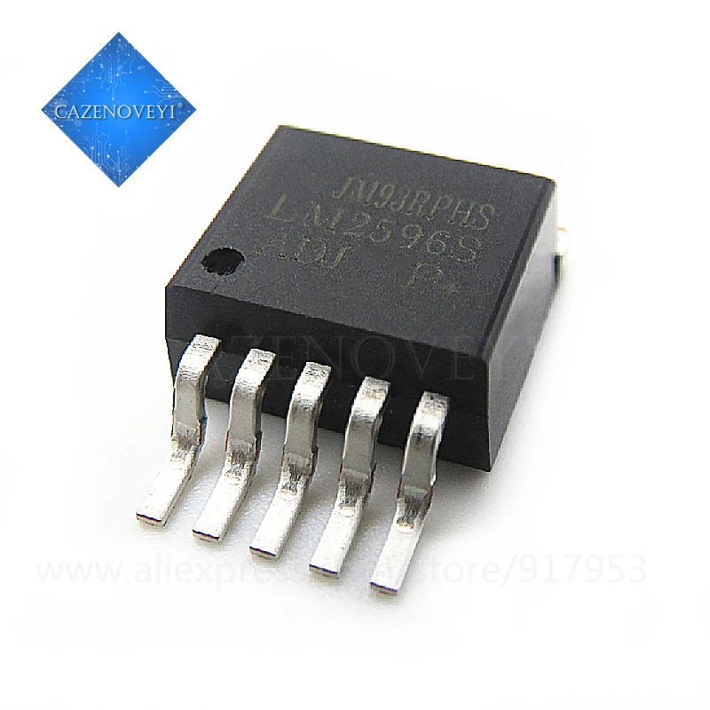 5pcs/lot LM2596S-ADJ LM2596S-5.0 LM2596S-3.3 LM2596HVS-ADJ LM2596HVS-5.0 LM2596S-12 LM2596S LM2596HVS LM2596