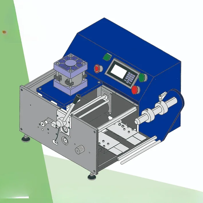 Tagliatrice manuale per tessuti pieghettati e a nido d'ape
