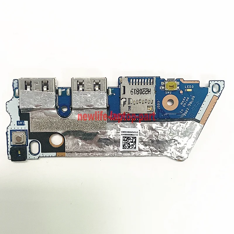 Original FOR Lenovo IdeaPad Slim 5 14IAH8 Laptop Power Botton Switch USB IO Board test good free shipping