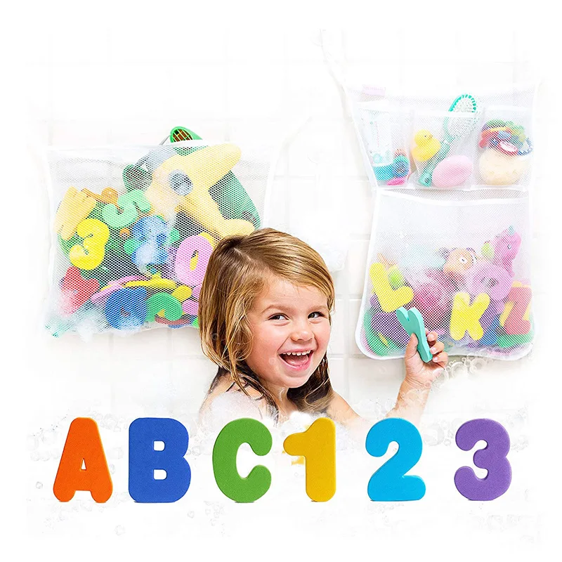 Children\'s BathToy Foam Floating 36pcs Alphabet Puzzle Toy EVA Education Learning Bathtub Bathroom Toys Early Education Stickers