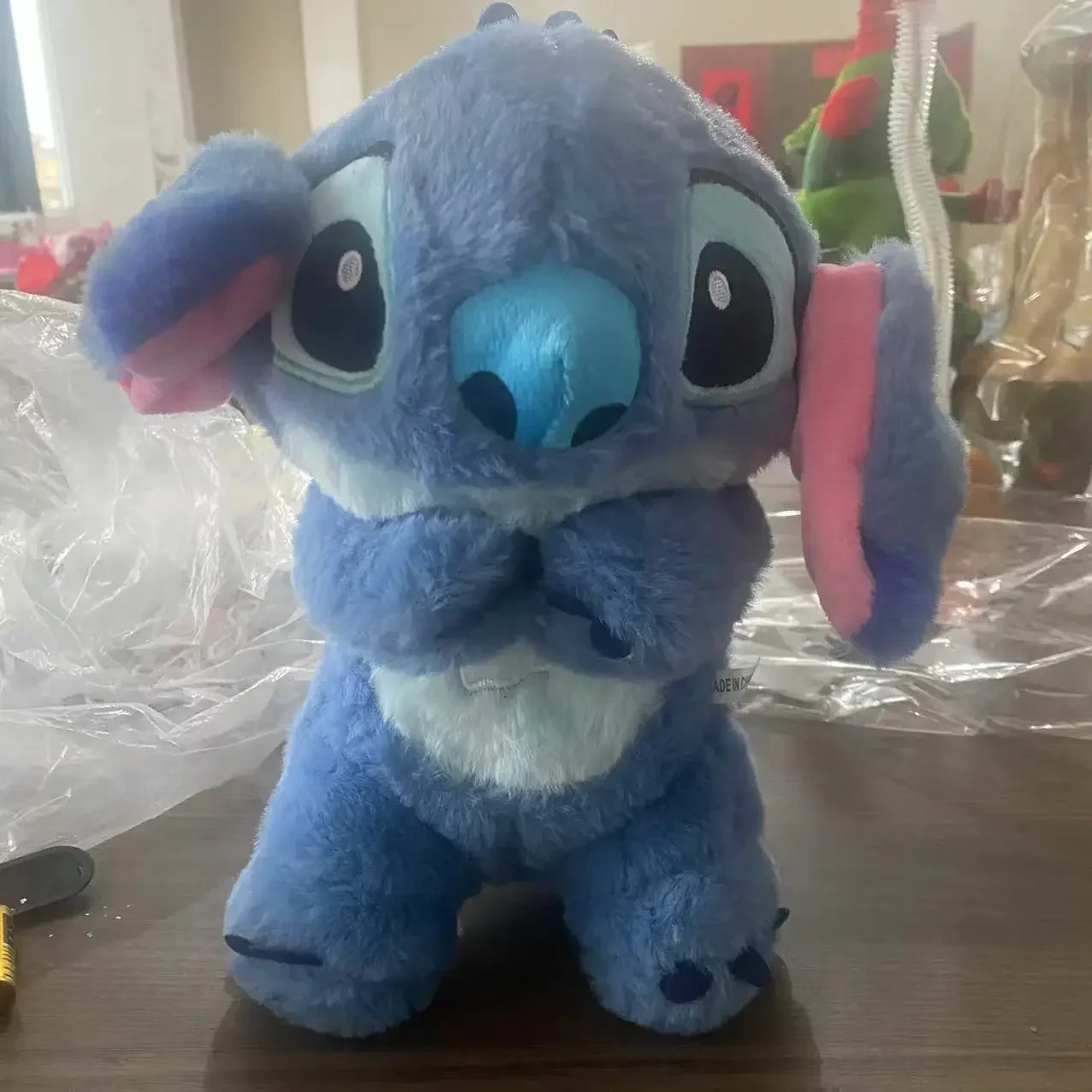 25cm ponto calmante boneca sono das crianças brinquedo calmante macio bonito pressionando orelhas ponto móvel boneca pitada brinquedo de descompressão