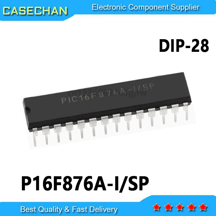 1PCS New and Original DIP-28 P16F876A 16F876A P16F876A-I/SP