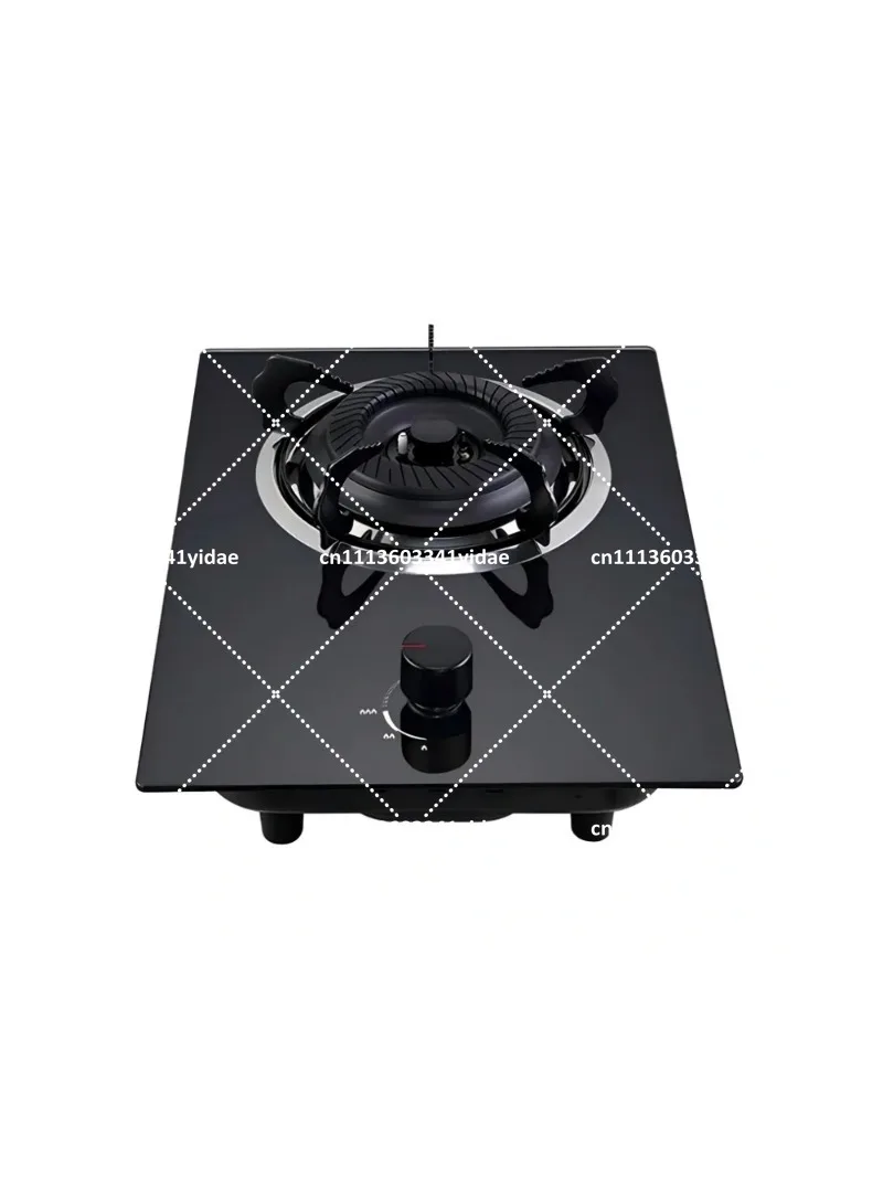 Smart Single Burner Gas Stove, Glass Table Top Cooktop for Kitchen & Household Use
