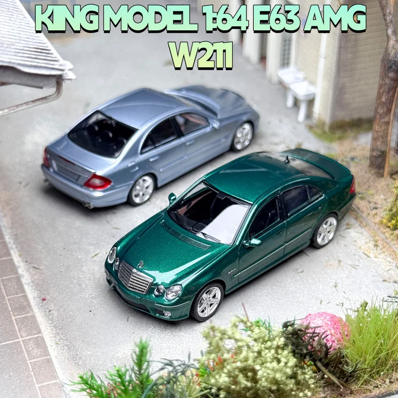 In stock 1:64 E63 W211 Alloy model Alloy replica car model, boy toy gift, collection toy statue