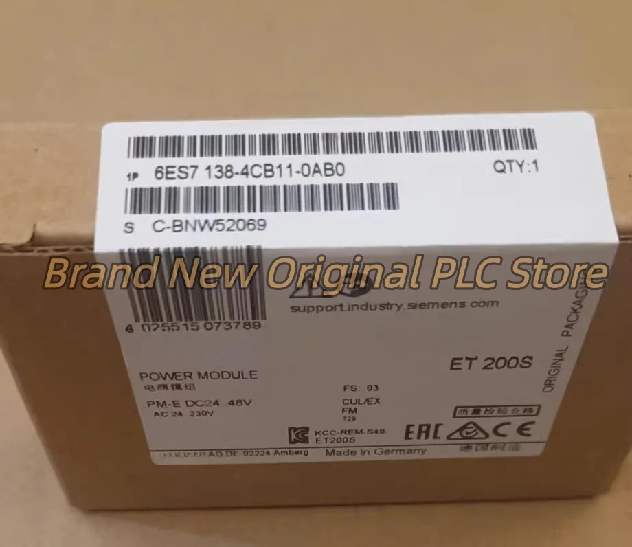 6ES7135-4GB01-0AB0 6ES7138-4CA01-0AA0   new in box module