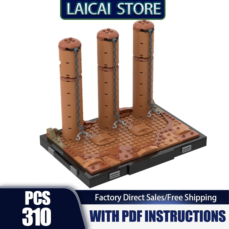 Star Movie Series Moc Building Bricks  Execution of Prisoners Model Technology Modular Blocks Gifts Christmas Toys Sets Assembly