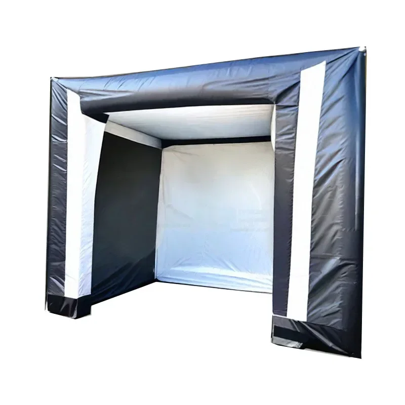 Air Tight Inflatable Indoor Outdoor Golf Practice Swing Simulator Net Cage Tent