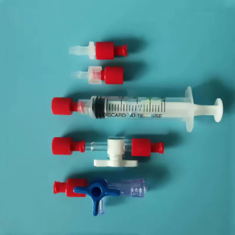 

10 Pcs/lot Combi-Cap Male / Female Luer Lock Closure Sterile Individual Pack made Of ABS Good Quality