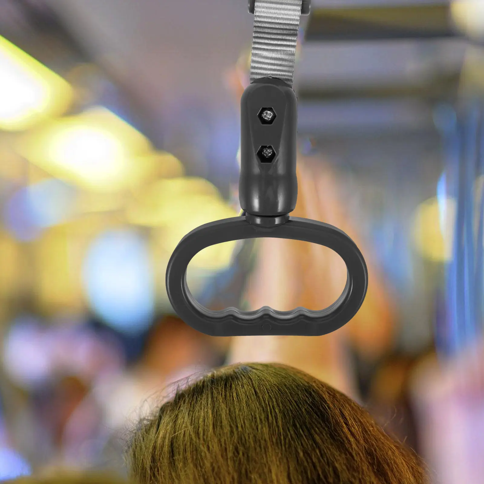 Bus Handle Replacement Strong Car Handle Ring for Elderly Vehicle Subway Assist Nonslip Hand Strap Improves Boarding Speed