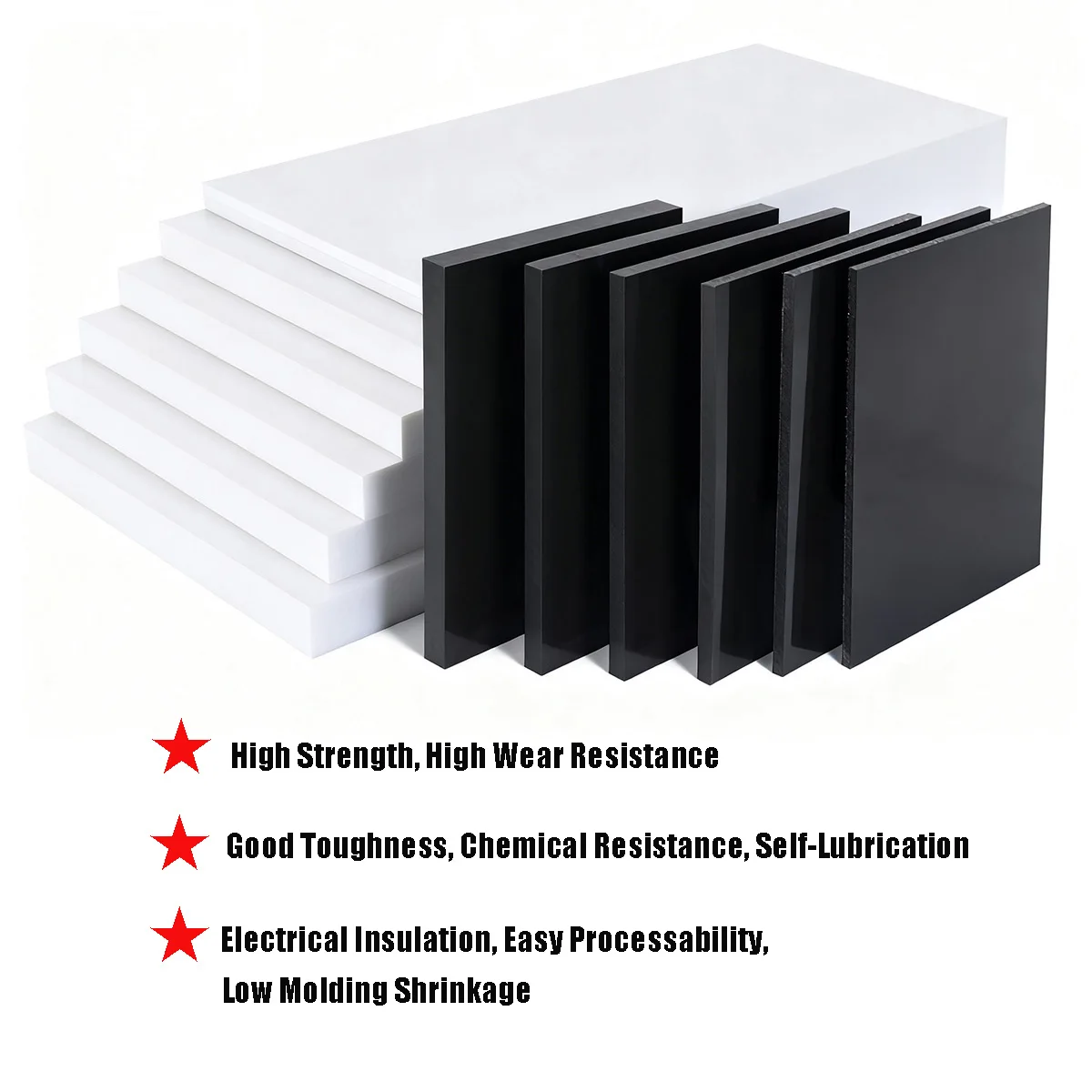 Рисунок 2 - Черно-белые нейлоновые листы