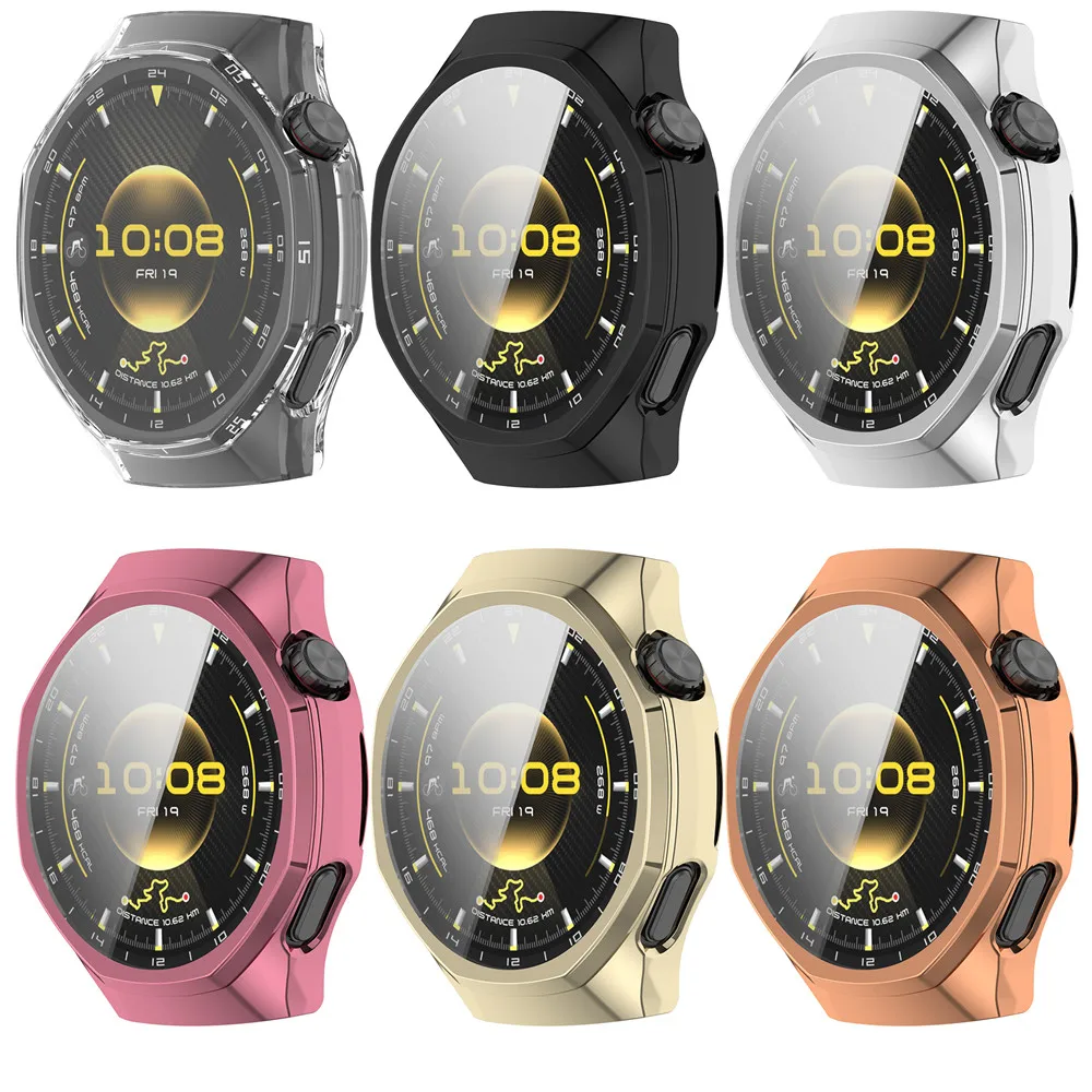 Étui de protection en TPU souple pour Huawei Watch GT6 Pro, 46mm, coque de protection tout compris, pare-chocs, accessoires de montre